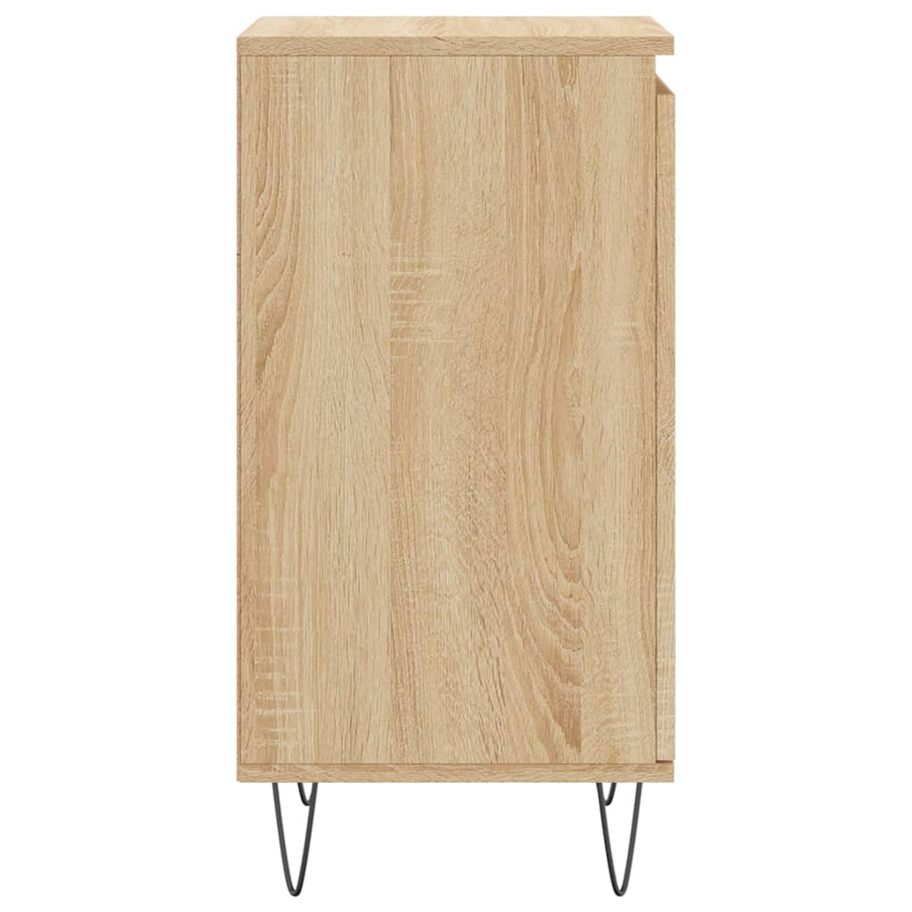 vidaXL Sideboard Sonoma Oak 40x35x70 cm Engineered Wood