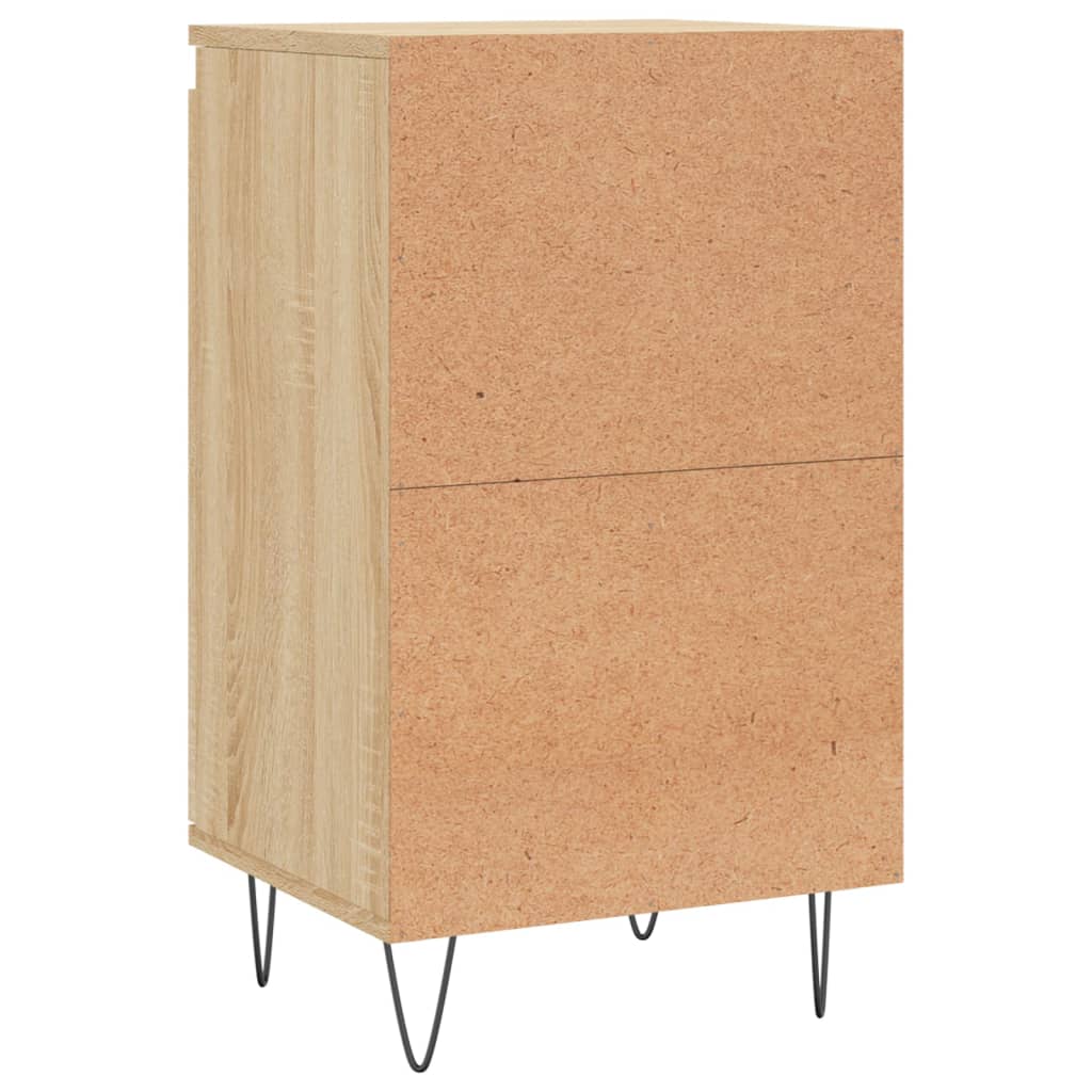 vidaXL Sideboard Sonoma Oak 40x35x70 cm Engineered Wood