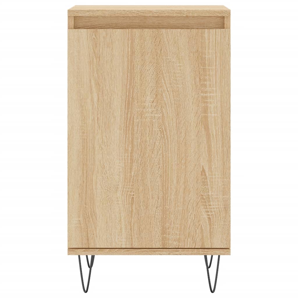 vidaXL Sideboards 2 pcs Sonoma Oak 40x35x70 cm Engineered Wood