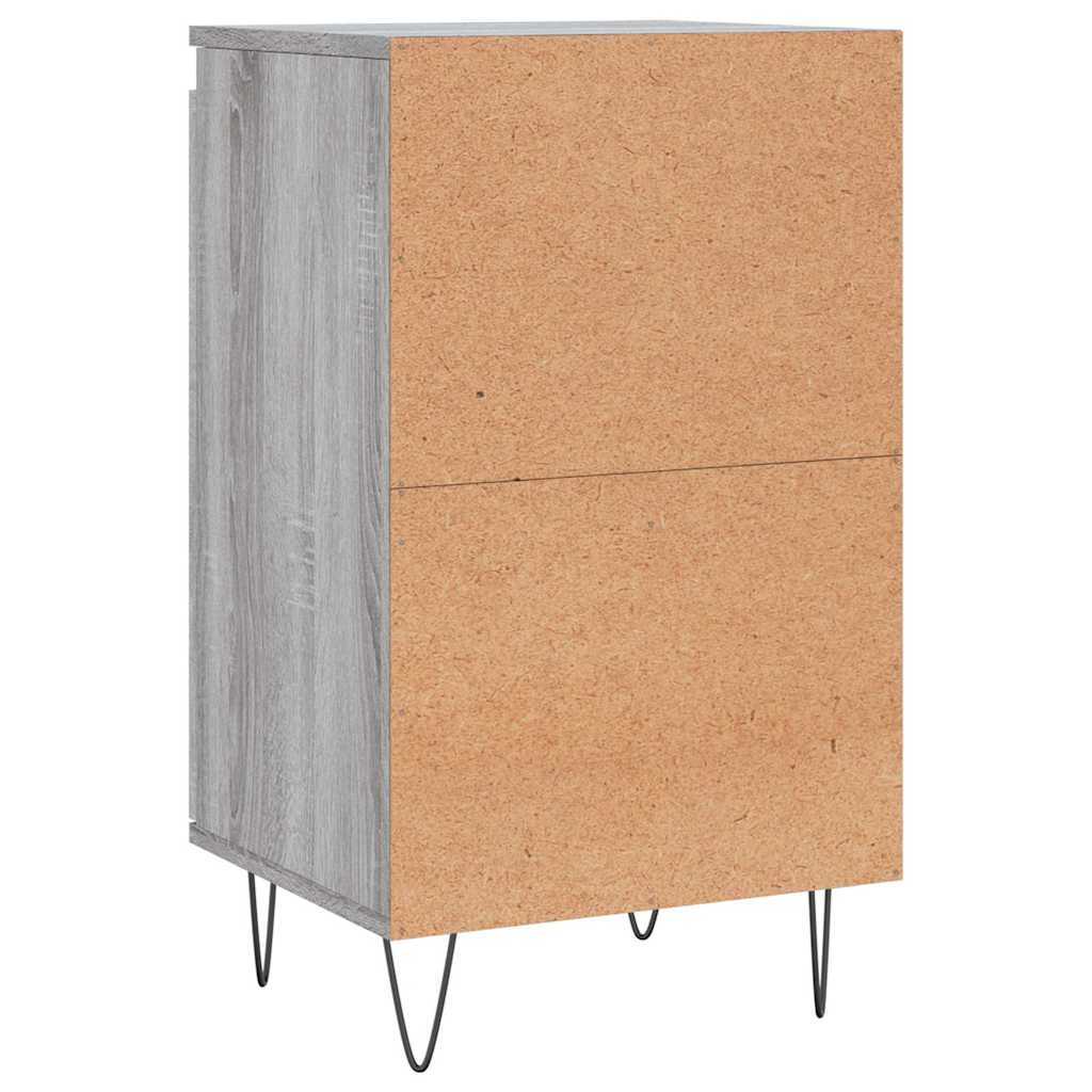 vidaXL Sideboard Grey Sonoma 40x35x70 cm Engineered Wood