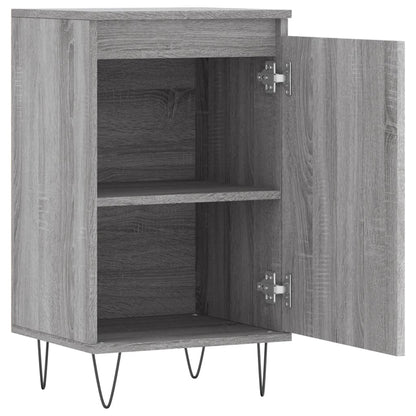 vidaXL Sideboards 2 pcs Grey Sonoma 40x35x70 cm Engineered Wood