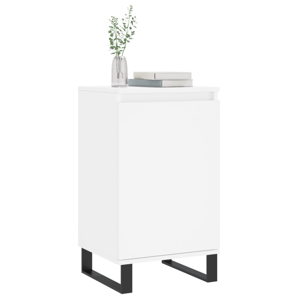vidaXL Sideboards 2 pcs White 40x35x70 cm Engineered Wood