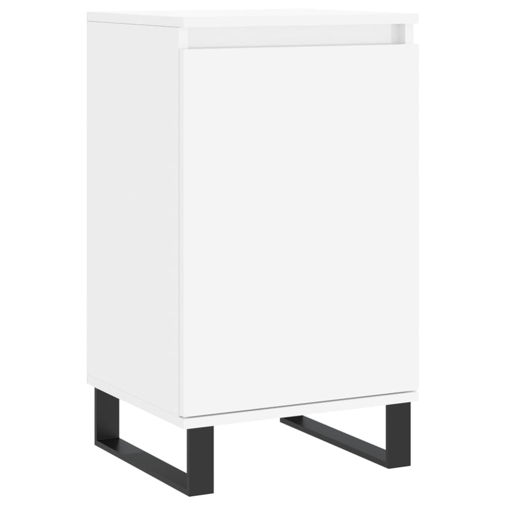 vidaXL Sideboards 2 pcs White 40x35x70 cm Engineered Wood