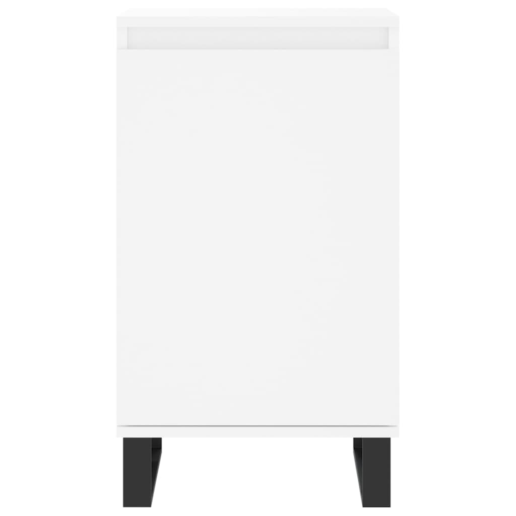 vidaXL Sideboards 2 pcs White 40x35x70 cm Engineered Wood
