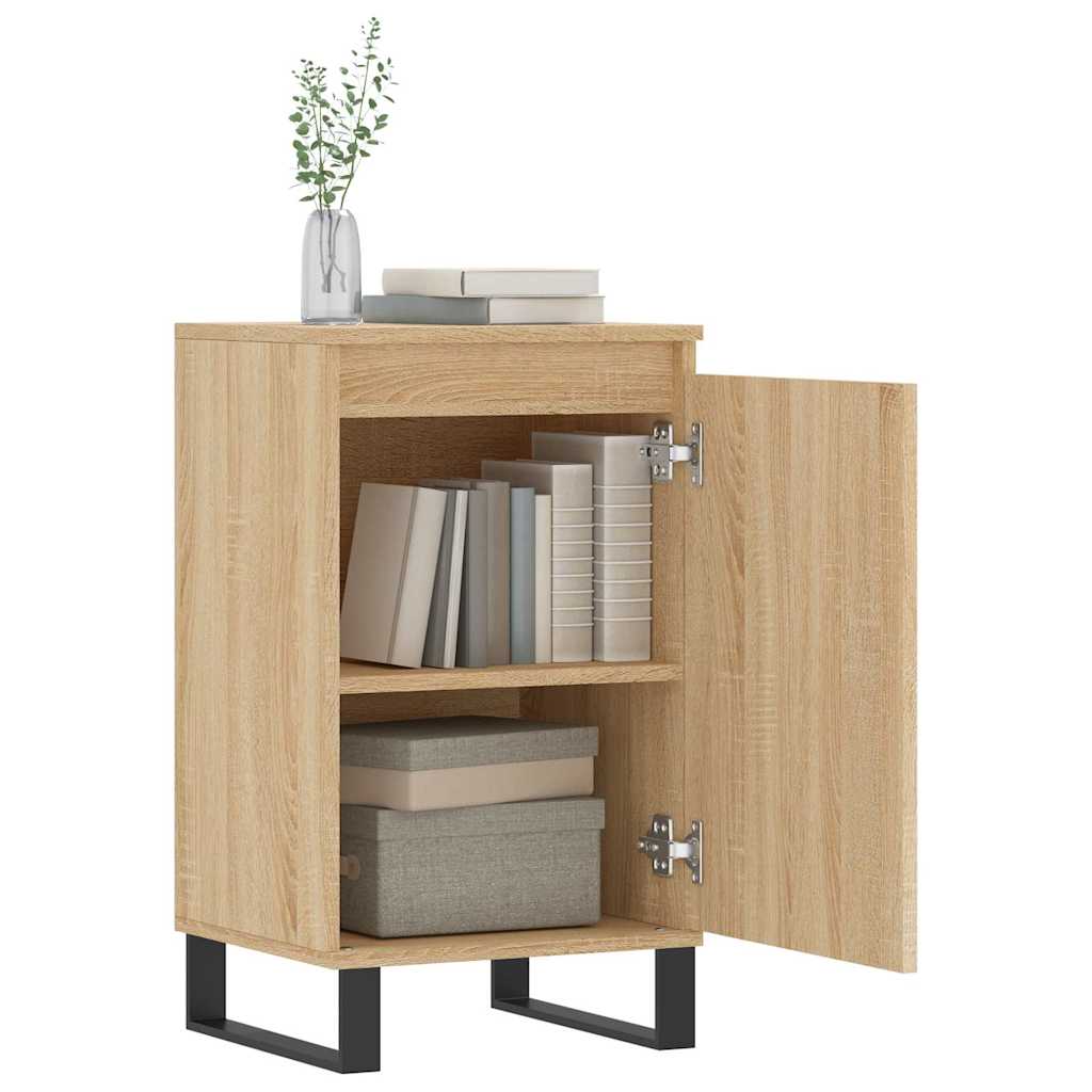 vidaXL Sideboard Sonoma Oak 40x35x70 cm Engineered Wood