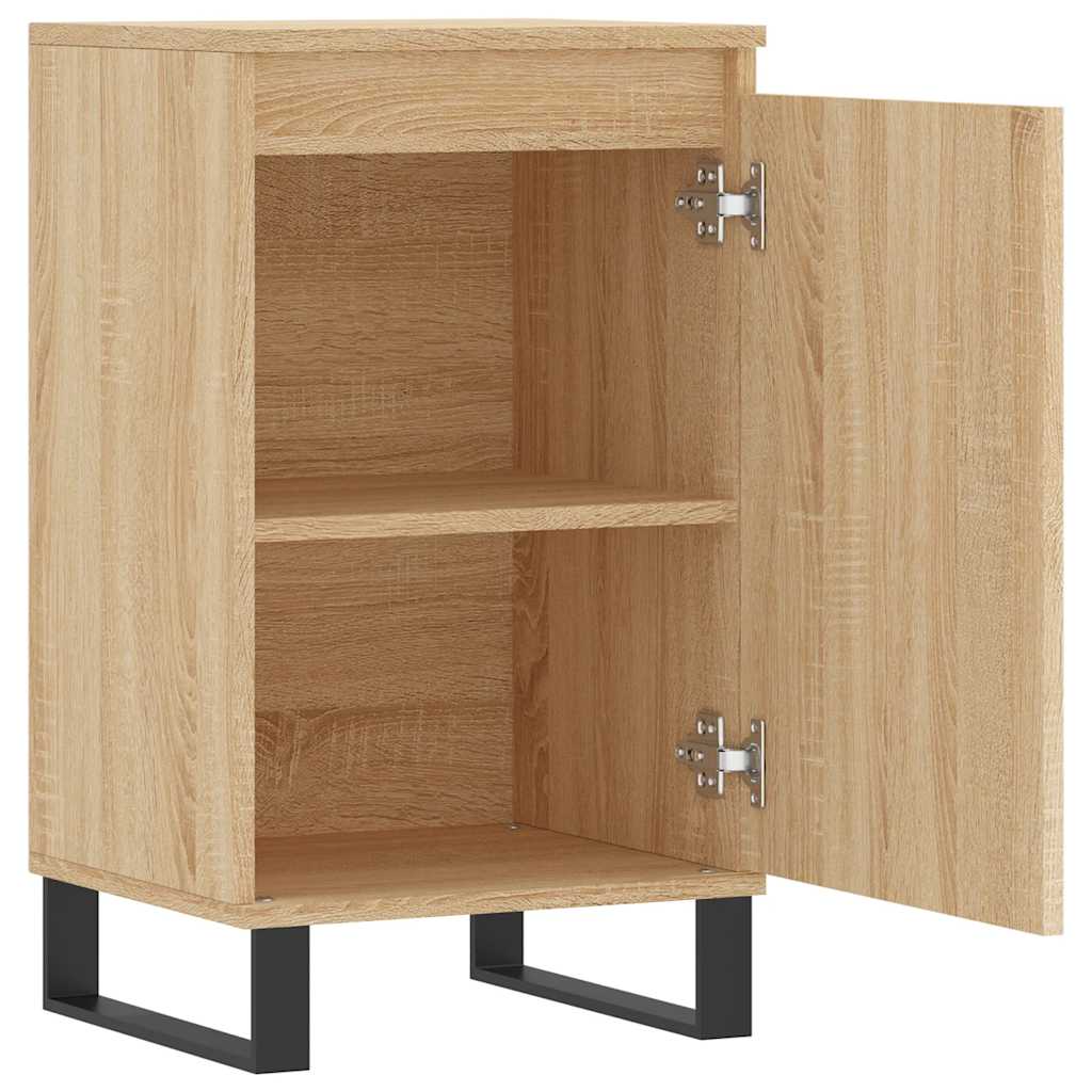 vidaXL Sideboard Sonoma Oak 40x35x70 cm Engineered Wood
