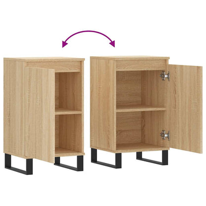 vidaXL Sideboard Sonoma Oak 40x35x70 cm Engineered Wood