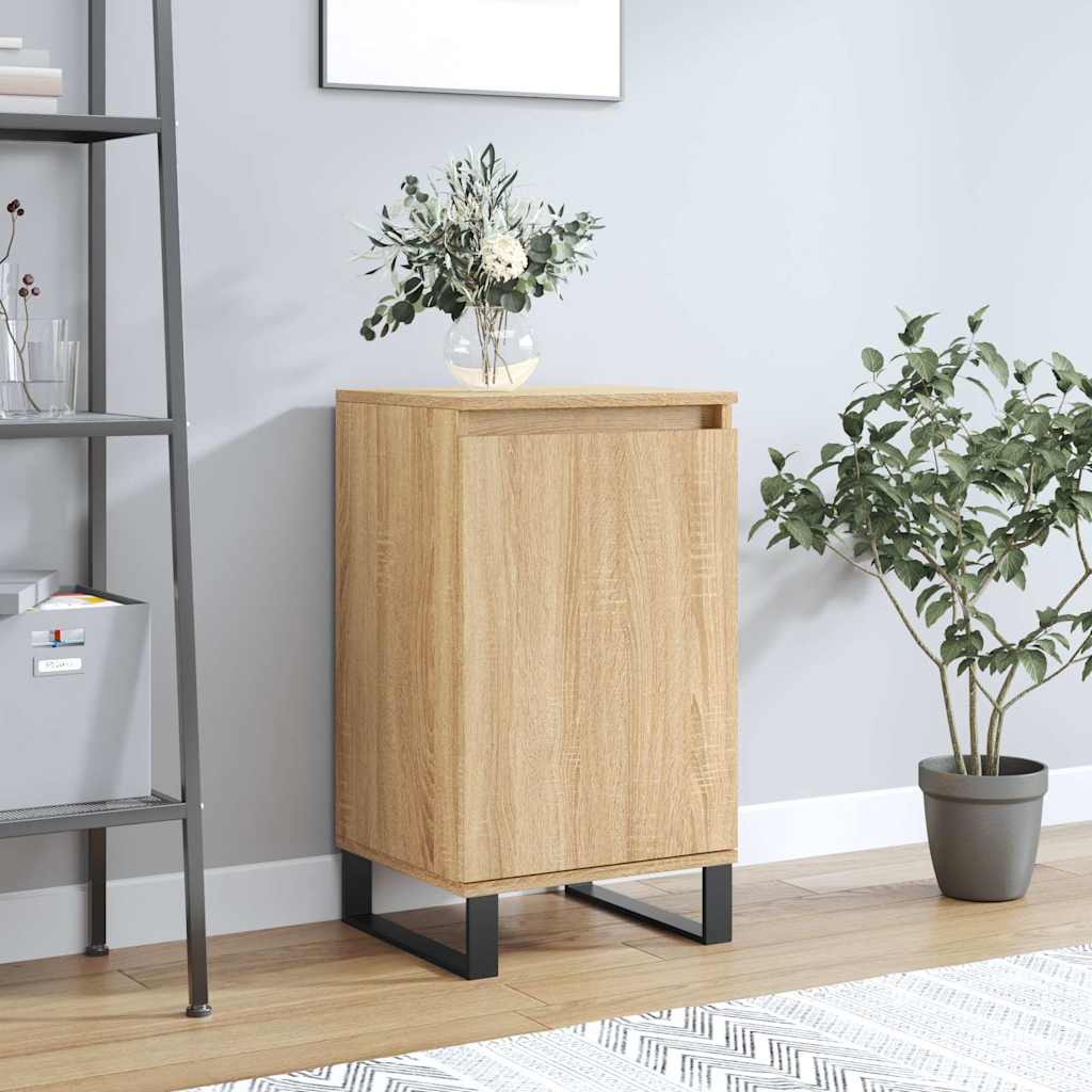 vidaXL Sideboard Sonoma Oak 40x35x70 cm Engineered Wood