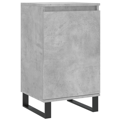vidaXL Sideboards 2 pcs Concrete Grey 40x35x70 cm Engineered Wood