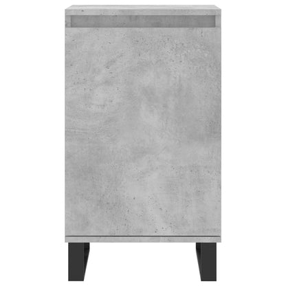 vidaXL Sideboards 2 pcs Concrete Grey 40x35x70 cm Engineered Wood