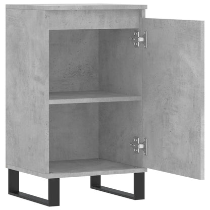 vidaXL Sideboards 2 pcs Concrete Grey 40x35x70 cm Engineered Wood