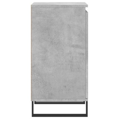 vidaXL Sideboards 2 pcs Concrete Grey 40x35x70 cm Engineered Wood