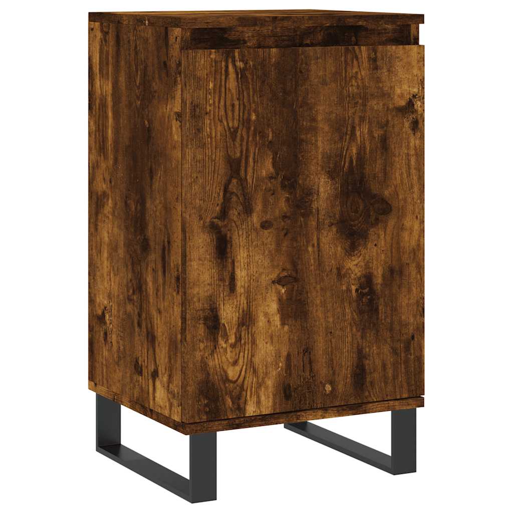 vidaXL Sideboard Smoked Oak 40x35x70 cm Engineered Wood