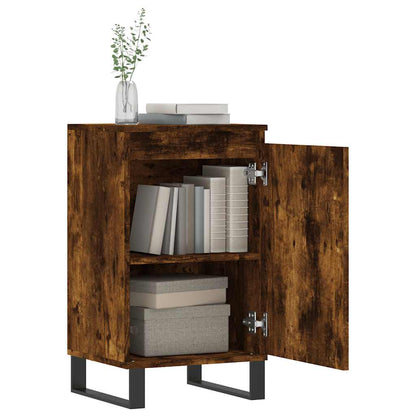 vidaXL Sideboard Smoked Oak 40x35x70 cm Engineered Wood