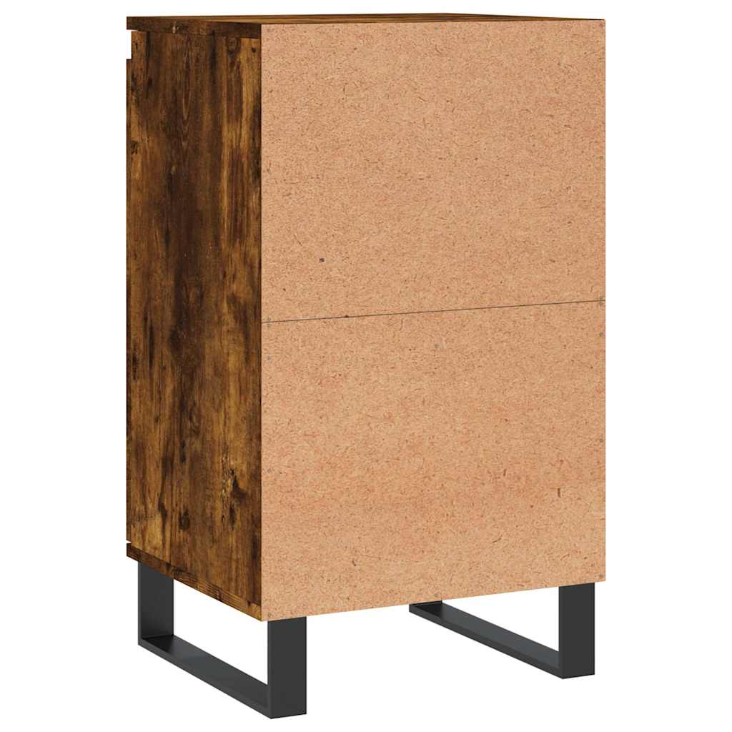 vidaXL Sideboard Smoked Oak 40x35x70 cm Engineered Wood