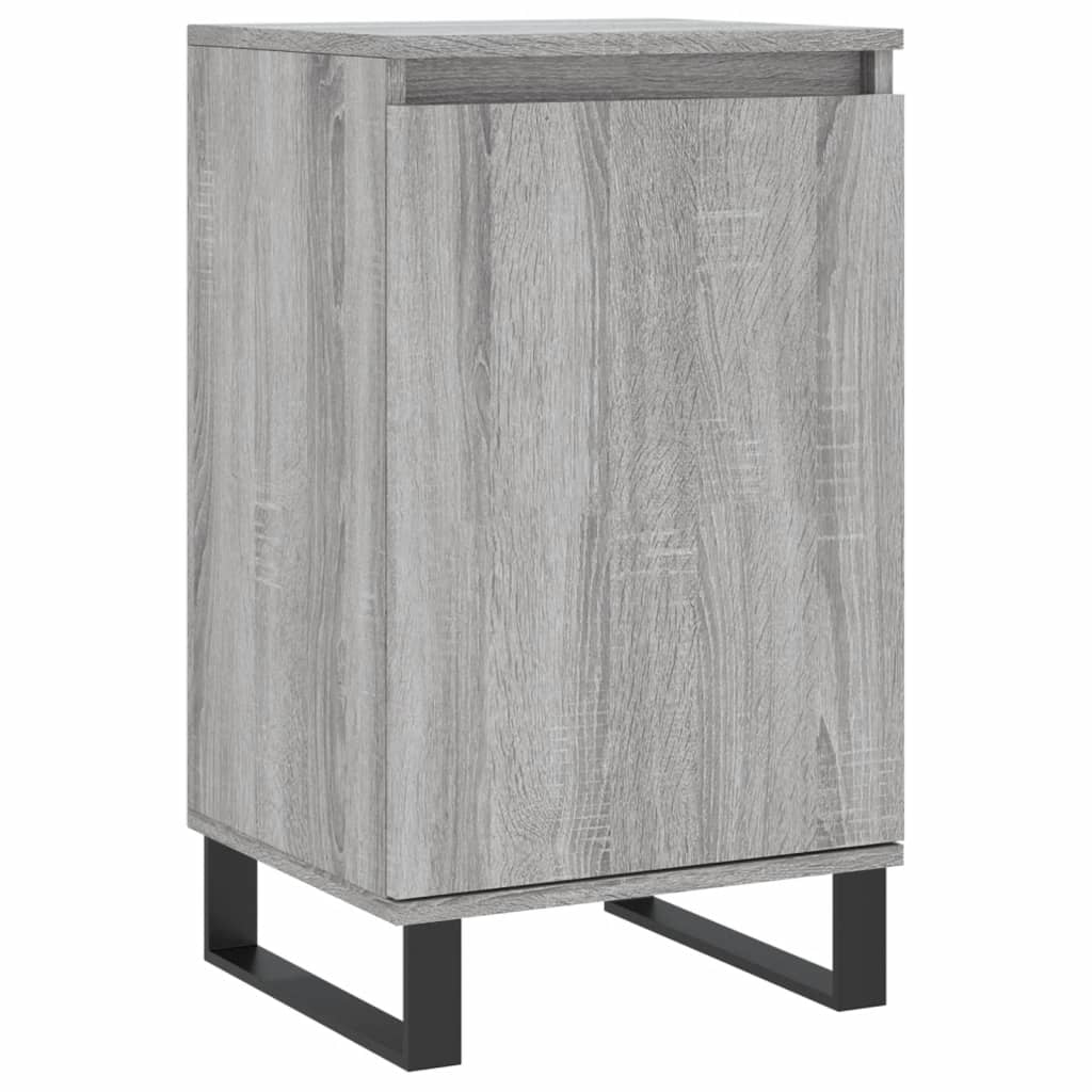 vidaXL Sideboard Grey Sonoma 40x35x70 cm Engineered Wood