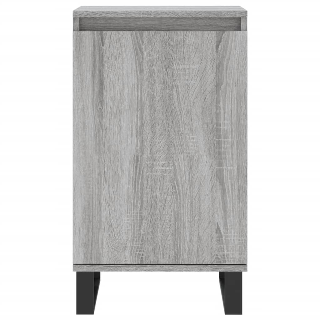 vidaXL Sideboard Grey Sonoma 40x35x70 cm Engineered Wood