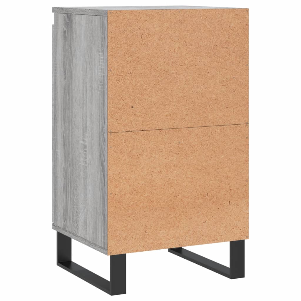 vidaXL Sideboard Grey Sonoma 40x35x70 cm Engineered Wood