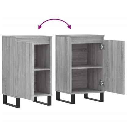 vidaXL Sideboard Grey Sonoma 40x35x70 cm Engineered Wood
