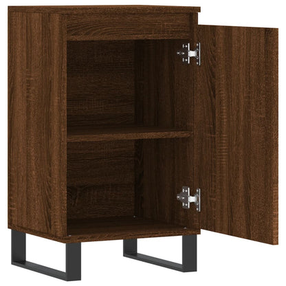 vidaXL Sideboards 2 pcs Brown Oak 40x35x70 cm Engineered Wood