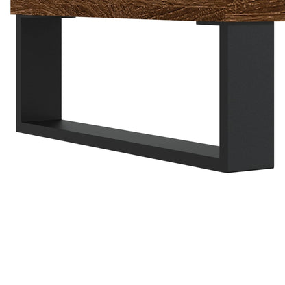 vidaXL Sideboards 2 pcs Brown Oak 40x35x70 cm Engineered Wood