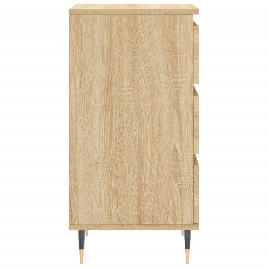 vidaXL Sideboard Sonoma Oak 40x35x70 cm Engineered Wood