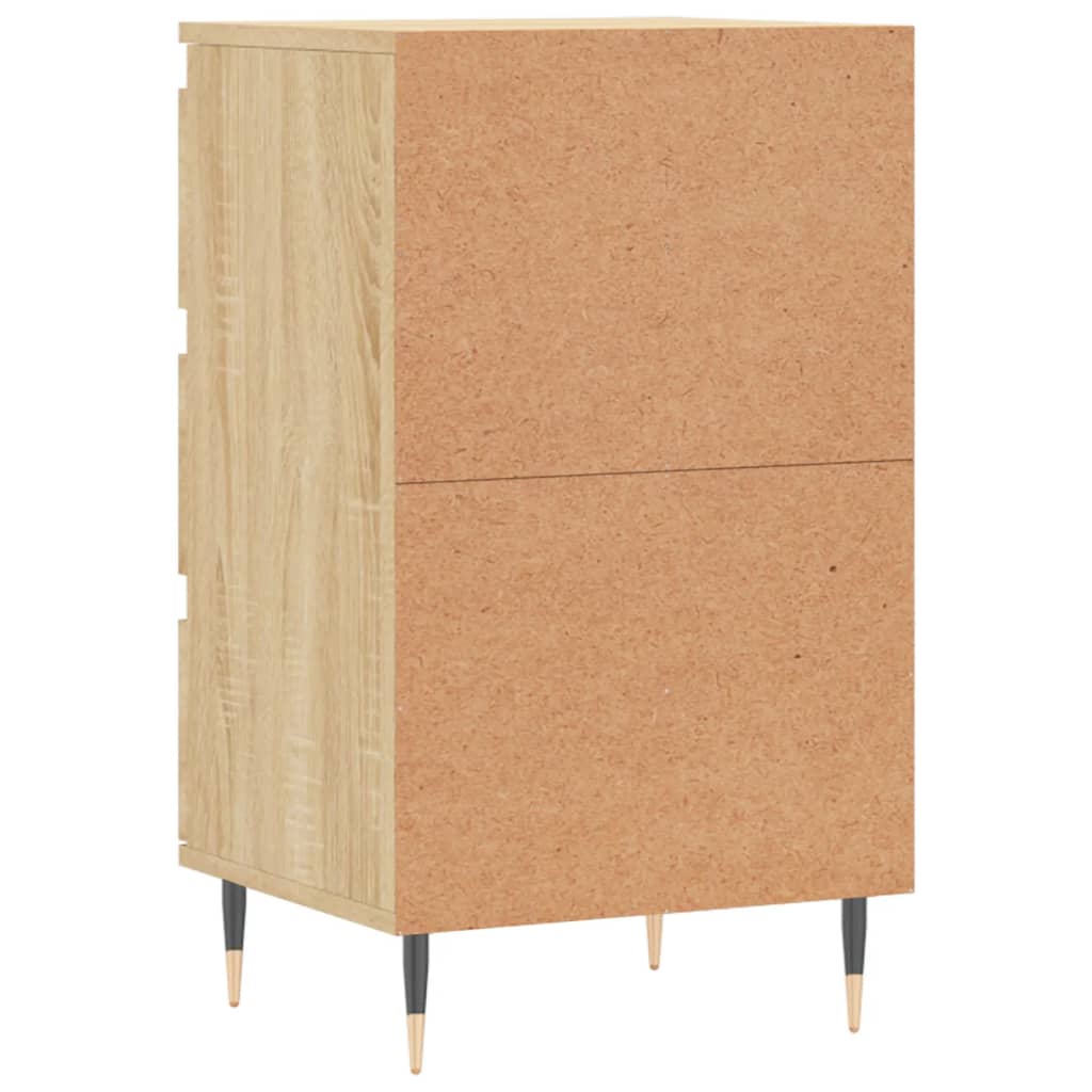 vidaXL Sideboard Sonoma Oak 40x35x70 cm Engineered Wood