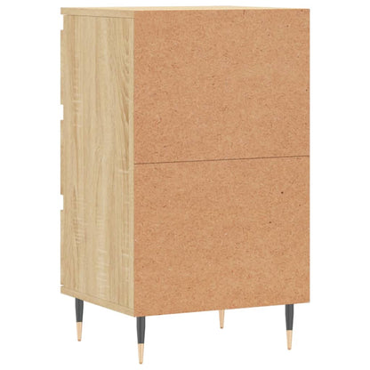vidaXL Sideboard Sonoma Oak 40x35x70 cm Engineered Wood
