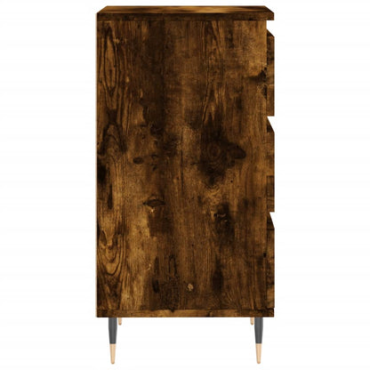 vidaXL Sideboard Smoked Oak 40x35x70 cm Engineered Wood