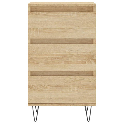 vidaXL Sideboard Sonoma Oak 40x35x70 cm Engineered Wood