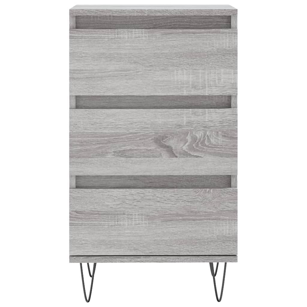 vidaXL Sideboard Grey Sonoma 40x35x70 cm Engineered Wood