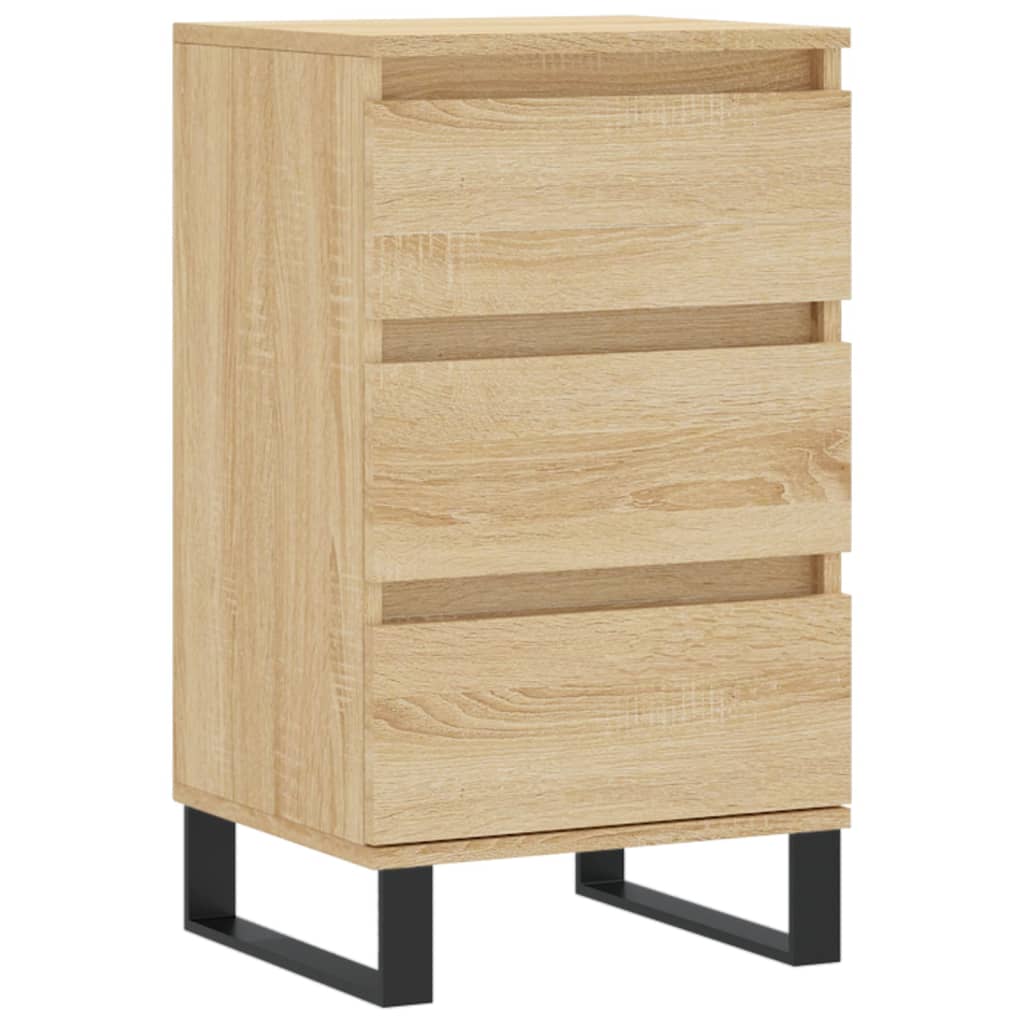 vidaXL Sideboard Sonoma Oak 40x35x70 cm Engineered Wood