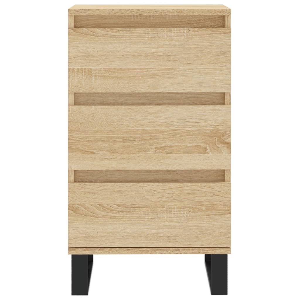 vidaXL Sideboard Sonoma Oak 40x35x70 cm Engineered Wood
