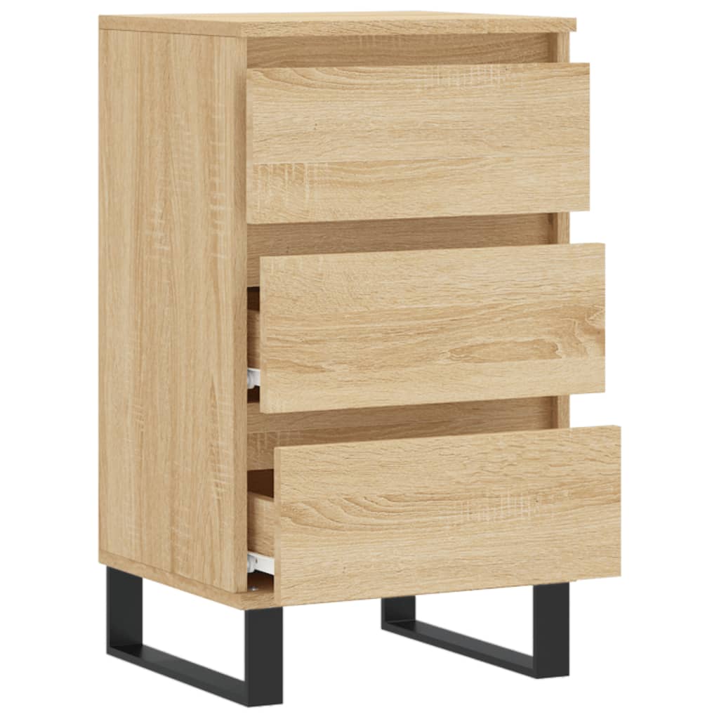 vidaXL Sideboard Sonoma Oak 40x35x70 cm Engineered Wood