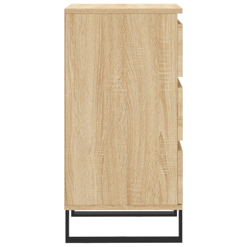 vidaXL Sideboard Sonoma Oak 40x35x70 cm Engineered Wood