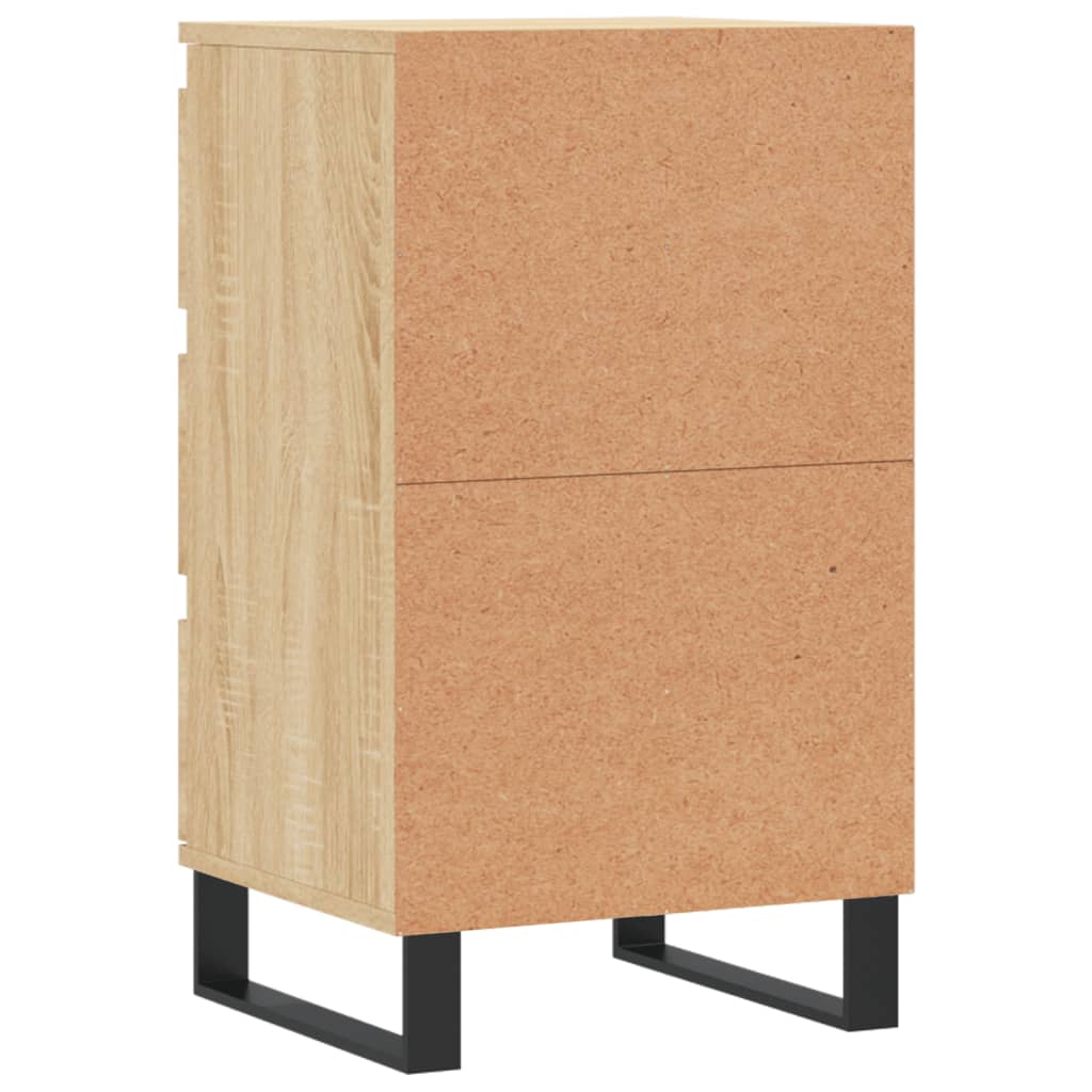 vidaXL Sideboard Sonoma Oak 40x35x70 cm Engineered Wood