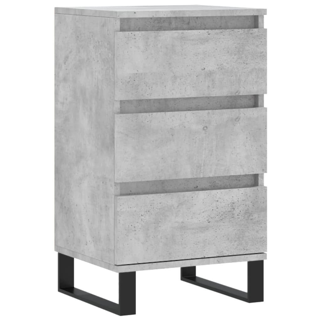 vidaXL Sideboard Concrete Grey 40x35x70 cm Engineered Wood