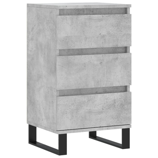 vidaXL Sideboard Concrete Grey 40x35x70 cm Engineered Wood