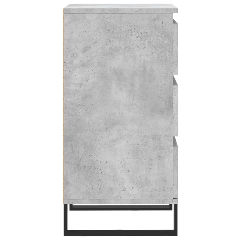 vidaXL Sideboard Concrete Grey 40x35x70 cm Engineered Wood
