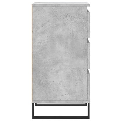 vidaXL Sideboard Concrete Grey 40x35x70 cm Engineered Wood