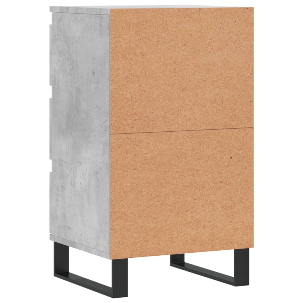 vidaXL Sideboard Concrete Grey 40x35x70 cm Engineered Wood