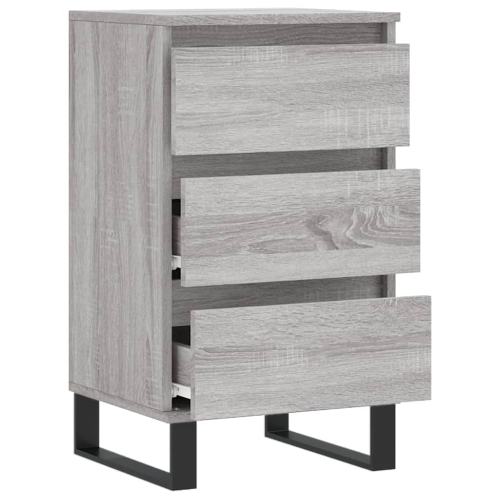 vidaXL Sideboard Grey Sonoma 40x35x70 cm Engineered Wood