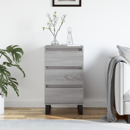 vidaXL Sideboard Grey Sonoma 40x35x70 cm Engineered Wood