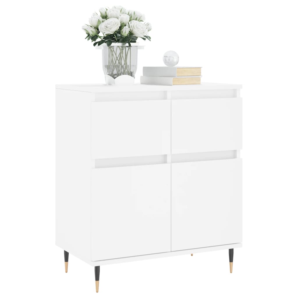 vidaXL Sideboard White 60x35x70 cm Engineered Wood