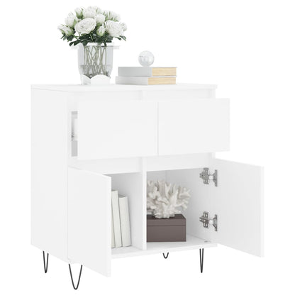 vidaXL Sideboard White 60x35x70 cm Engineered Wood