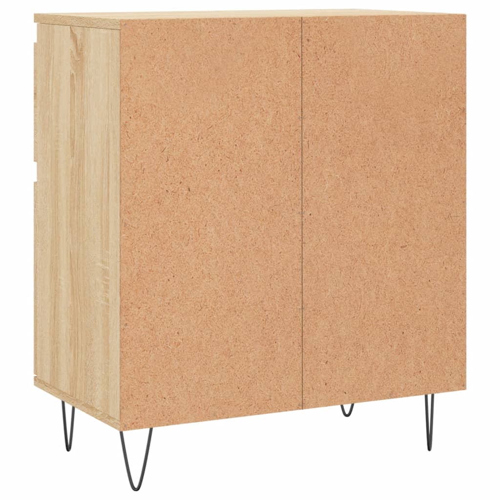 vidaXL Sideboard Sonoma Oak 60x35x70 cm Engineered Wood