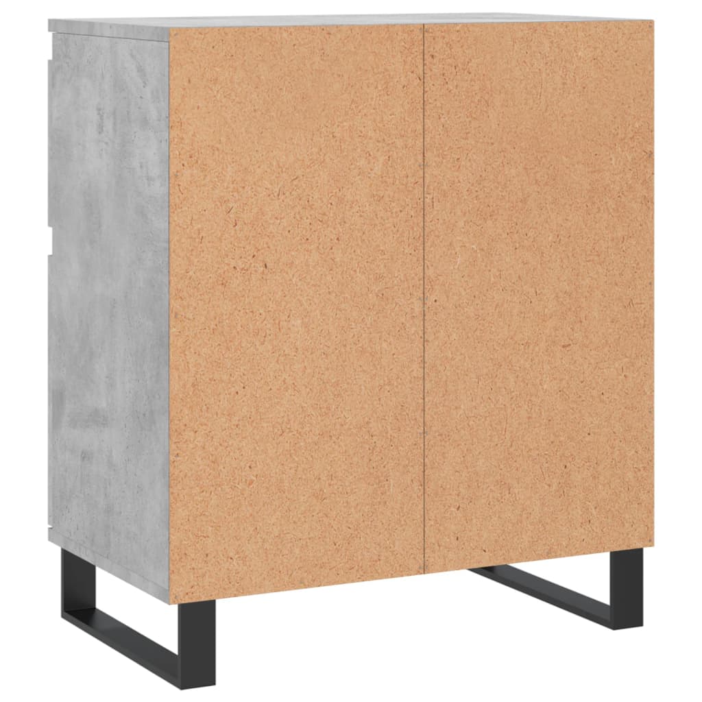 vidaXL Sideboard Concrete Grey 60x35x70 cm Engineered Wood