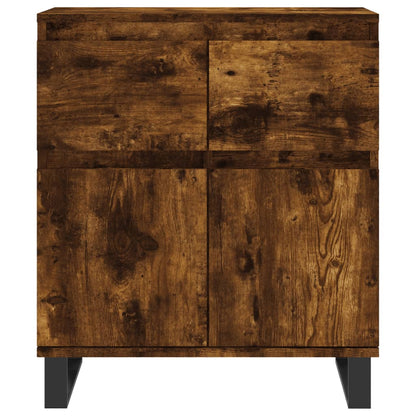 vidaXL Sideboard Smoked Oak 60x35x70 cm Engineered Wood