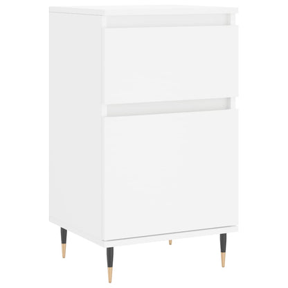 vidaXL Sideboards 2 pcs White 40x35x70 cm Engineered Wood