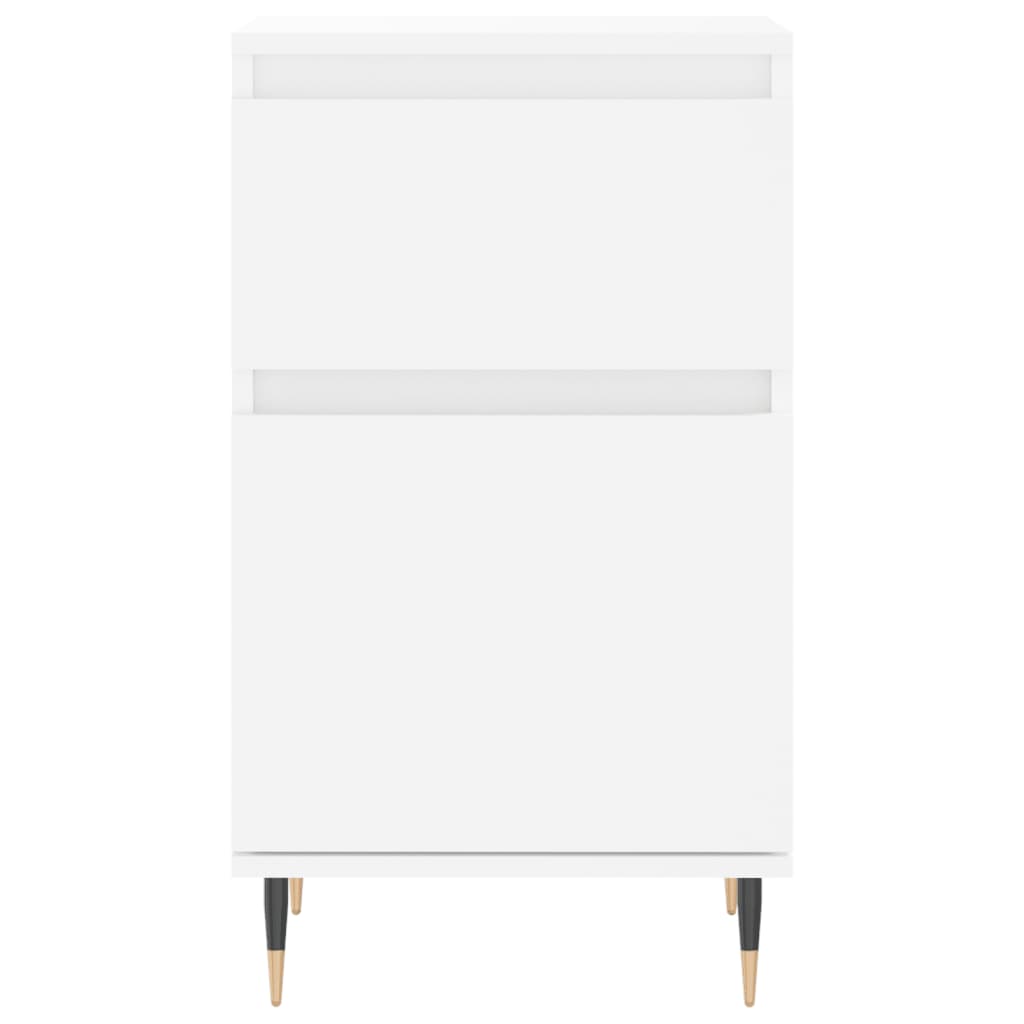 vidaXL Sideboards 2 pcs White 40x35x70 cm Engineered Wood